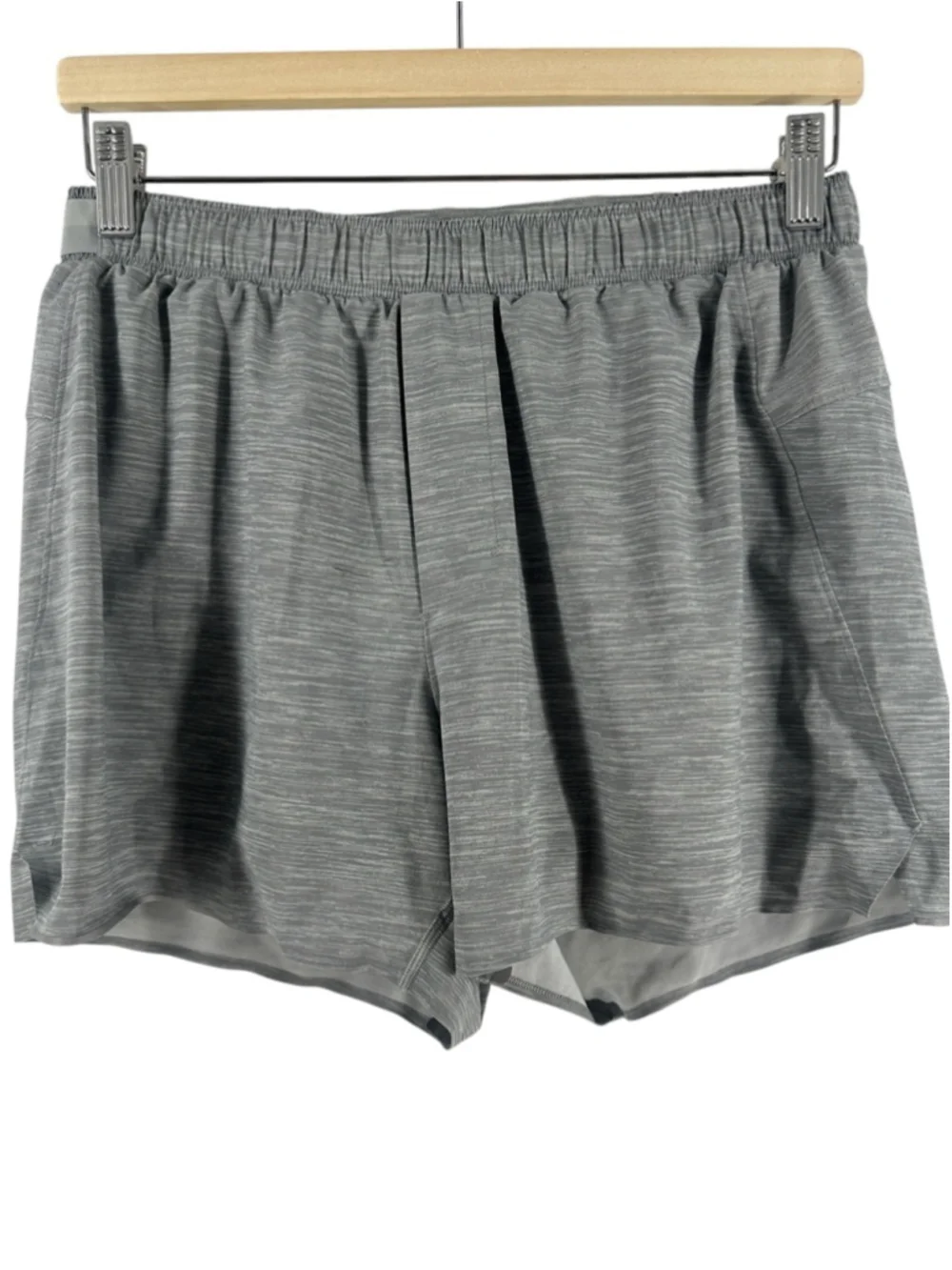 Lululemon Surge Short Out Of Mind Liner grey gym workout running sz M